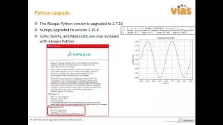 VIAS Webinar: Highlights of Abaqus 2020 Technical Updates