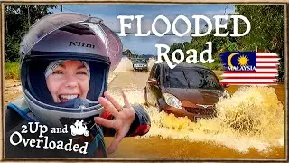 EPIC FLOOD vs MOTORCYCLE in Malaysia - Will the KTM 250 ADV make it through? 🇲🇾 [SE E39]