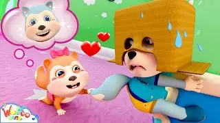 Baby, Be Nice To Sister! Clingy Baby Song | Imagine Kids Songs & Nursery Rhymes | Wolfoo Kids Songs