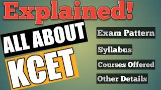 All About KCET!🤓😎| All Queries Answered!🔥| #365😊💪😎🤓
