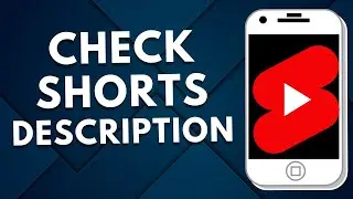 How to Check Youtube Shorts Description | see shorts description