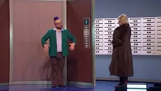 Уральские пельмени. Номер "Шурик в лифте"