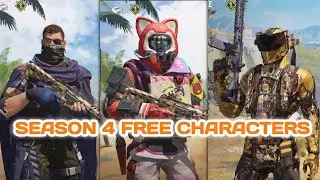 *Free* Season 4 All Free Characters Codm 2023 | Codm Season 4 Free Characters 2023