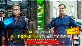 Ae Inspired 5+ Premium Quality CC's in alight motion(+PRESET)