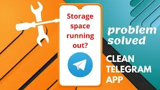 free up huge space of mobile from telegram app