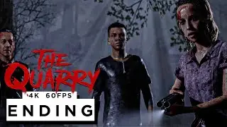 THE QUARRY ENDING - CHAPTER 10 - Walkthrough Gameplay - (4K 60FPS) - No Commentary