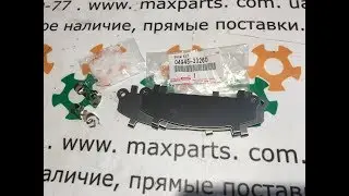 0494533260 04945-33260 Оригинал пластины передних тормозных колодок Toyota Camry 40 50 Lexus ES