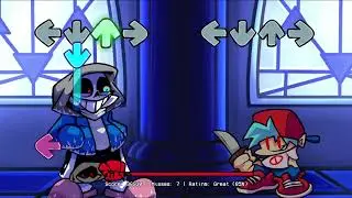 Thanatophobia fnf dusttale [fanmade chart]