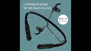 Шейные Bluetooth наушники Caridite с Алиэкспресс