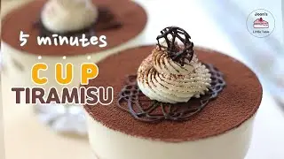 5 minutes Cup Tiramisu :: Super easy recipe