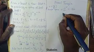 Mastering Binomial Distribution Using Pascal's Triangle