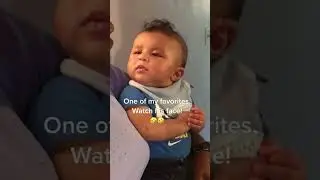 Watch Eastons face as his Auntie talks!! 🤣🤣🤣 