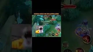 CHOU IS TOO STUNNED TO SPEAK✅ #mlbbtutorial #mobilelegends #mlbb