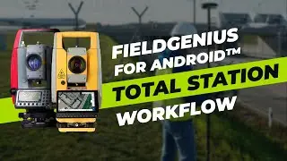 FieldGenius for Android™ - A Must Have For All Conventional Total Station Users!
