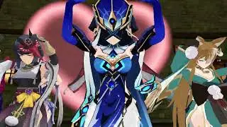 MMD Genshin Impact | Kep1er - WA DA DA