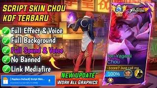 Update! Script Skin Chou KOF - Iori Yagami No Password | Patch Terbaru | Full Effect & Voice