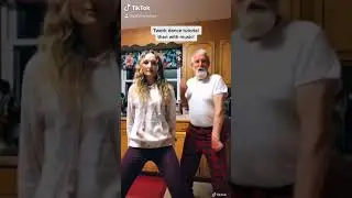 Teaching dad the Tiktok Twerk dance