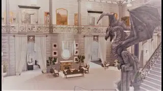 Millionaires Royal Palace Interior || The Sims 4 Speed Build (CC)