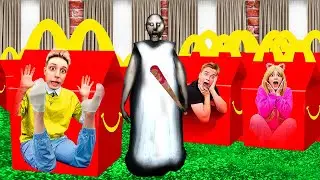 ПРЯТКИ в БОЛЬШИХ КОРОБКАХ HAPPY MEAL от Монстров: Челлендж!