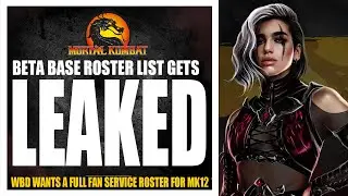 Mortal Kombat 1 Exclusive: 36 BETA BASE ROSTER LEAKED BY INSIDE SOURCE ( THIS LIST IS KINDA GOOD!)