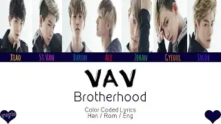 VAV (브이에이브이) - BROTHERHOOD [Color Coded Han|Rom|Eng Lyrics] / by yeylo