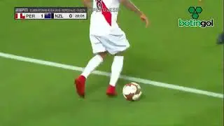 GOL DE JEFFERSON FARFAN - PERU 2 - 0 NUEVA ZELANDA