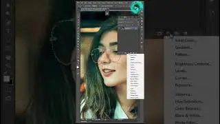 Normal Glass into Sunglass in photoshop 😎 #shorts #photoshop #shortsvideo