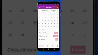 Demo PERIOD TRACKER Flutter  multi language