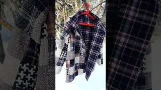 Лоскутная куртка жакет. 180 квадратов. Patchwork jacket