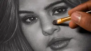 HOW TO SHADE WITH CHARCOAL POWDER | CHARCOAL SHADING TUTORIAL