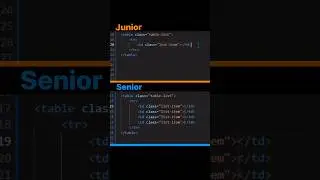 Junior Vs Senior Frontend developer.