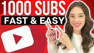 How To GET 1000 Subscribers on YouTube FAST! (Number 1 Secret - 2024 Update)