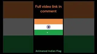 Animated Indian Flag using HTML & CSS | 