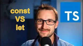 Why you should consider using mostly only const and not let in TypeScript