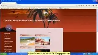 A Cock tail approach for Travel Package Recommendation - DOTNET