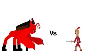 Admiral Krusty Vs Knighty Knight (Stick Nodes Animation)