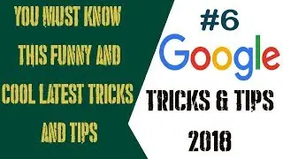 Google Tricks 2018: You Must Know This Funny And Cool Latest Tricks And Tips #6
