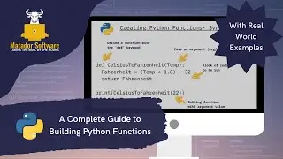 A Complete Guide to Building Your Own Python Functions