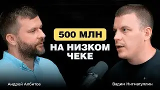 500 млн на низком чеке | Андрей Албитов