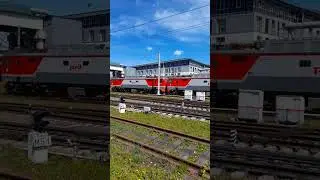ЭП20, ЭП2К и ЭД4М маневры по ст. Перово. Весна 2022. 