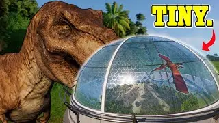 I Engineered the SMALLEST Flying Dinosaur Park!