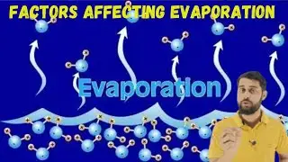 factors affecting evaporation | science facts