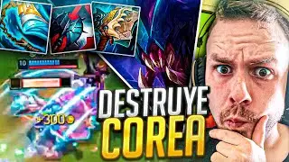 ¡EL NUEVO META DE REK'SAI TOP EN COREA ES ASQUEROSO! 😨 ¿QUÉ LO JUEGUE DICE?