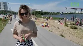 Варя БЕЗ купальника на пляже