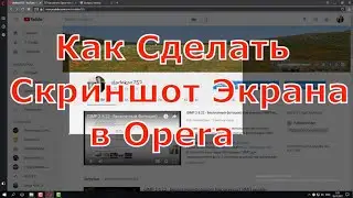 How to Take a Screenshot in Opera 49.0. Browser Opera. Screen recorder