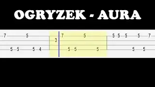 Ogryzek - AURA (Easy Ukulele Tabs Tutorial)