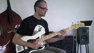 1. Slap bass lesson - beginner/intermediate