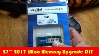 DIY iMac Memory Upgrade 27