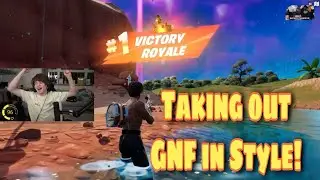 Victory Royale by taking out GNF w/ a Tank