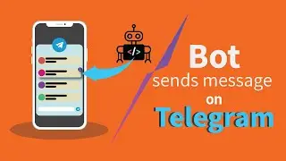 ✅ Built a bot that send messages on Telegram group using Python | Telegram bot automation